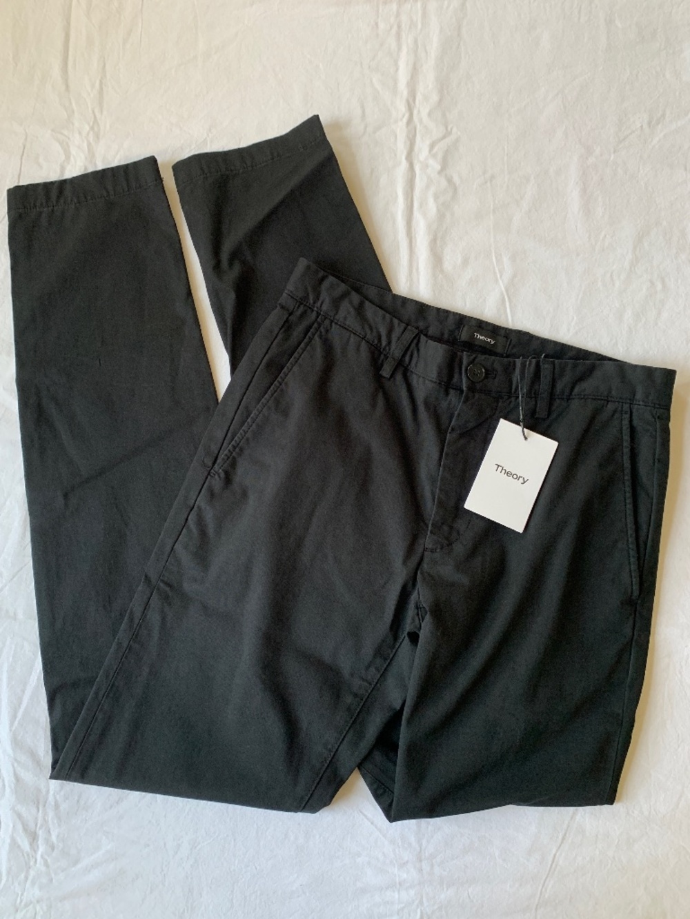 Theory Zaine Pants 28 Black NWT